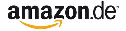 Amazon Deutschland Logo mit Affiliate Link auf die Startseite von Amazon
